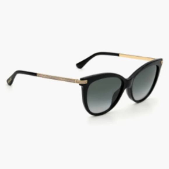 Jimmy Choo Axel 56mm Cat Eye Sunglasses black - Picture 3 of 16